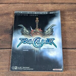 BradyGames Soul Calibur II Official‎ Fighter's Guide Strategy Book Namco